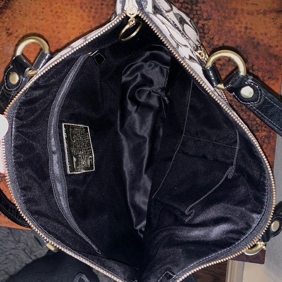 Coach Lurex Tote Purse - Picture 3 of 4